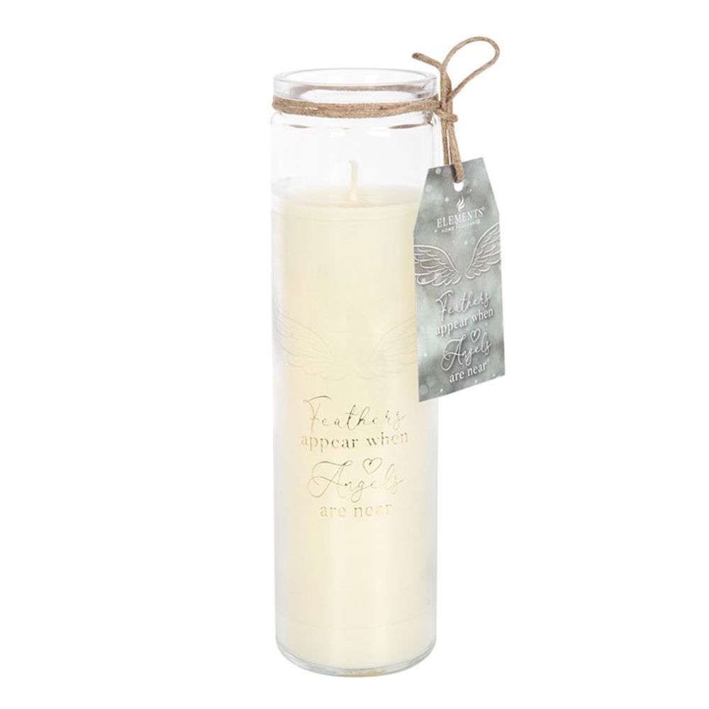 Feathers Appear Vanilla Tube Candle - Alchem Soul