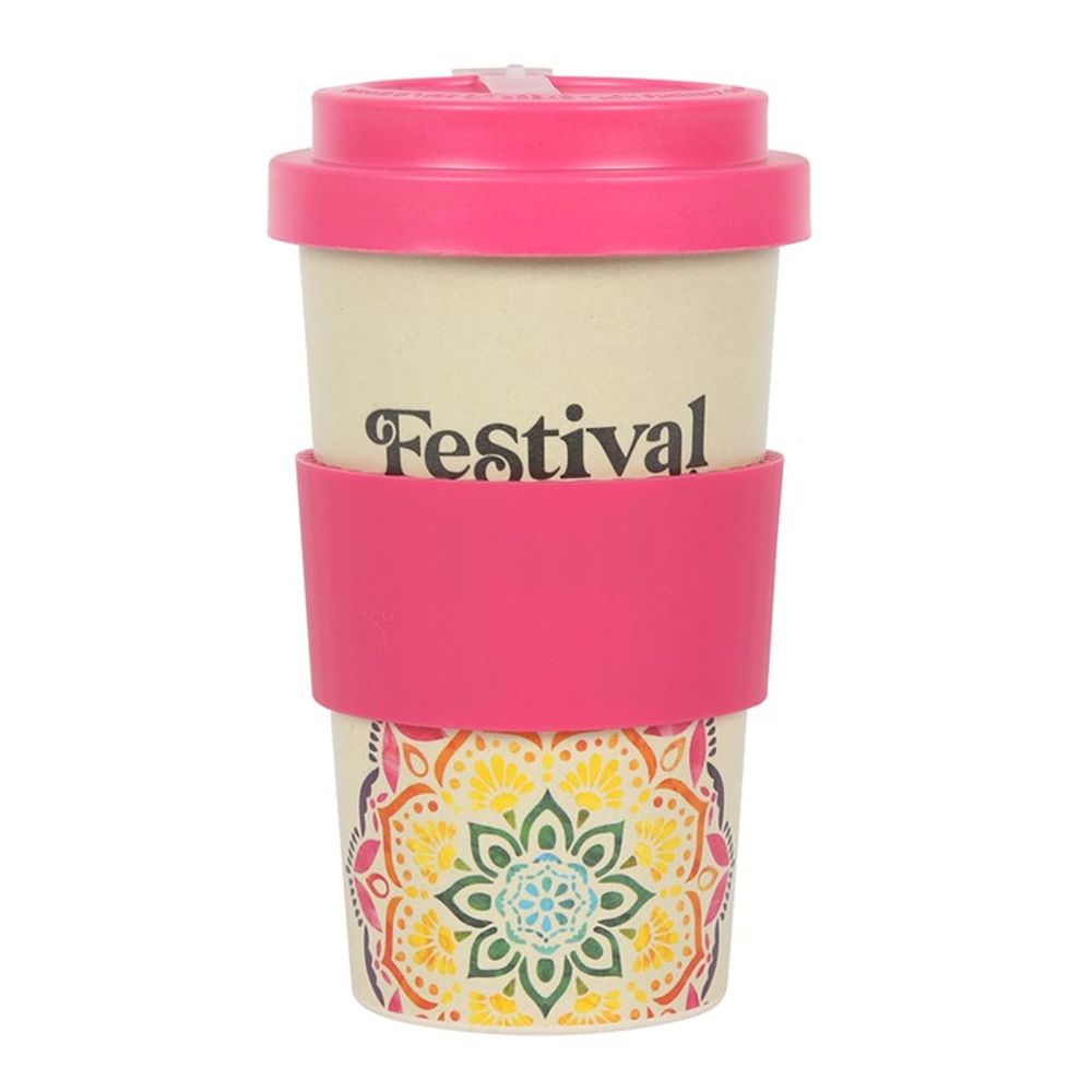 Festival Fuel Mandala Bamboo Eco Travel Mug - Alchem Soul