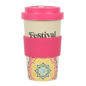 Festival Fuel Mandala Bamboo Eco Travel Mug - Alchem Soul