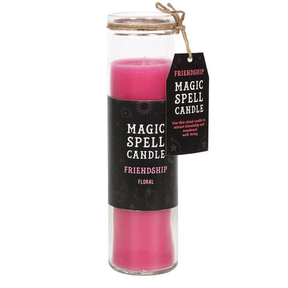 Floral 'Friendship' Spell Tube Candle - Alchem Soul