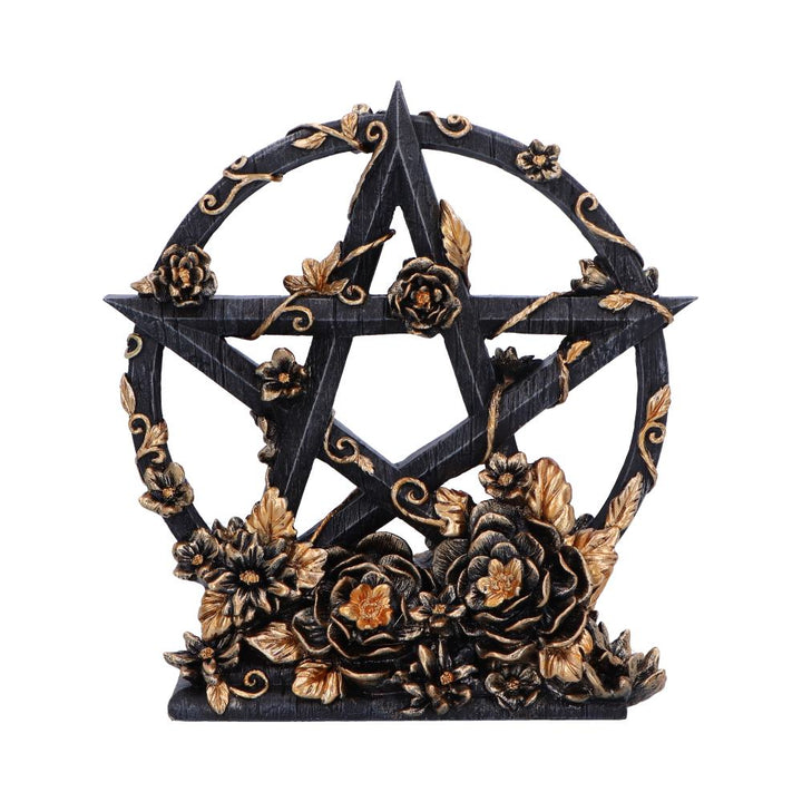 Floral Pentagram 16.5cm - Alchem Soul