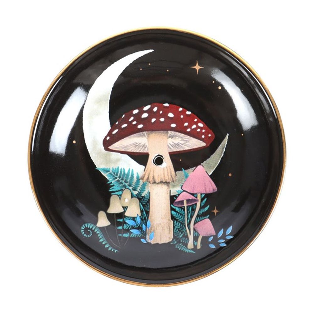 Forest Mushroom Ceramic Incense Plate - Alchem Soul