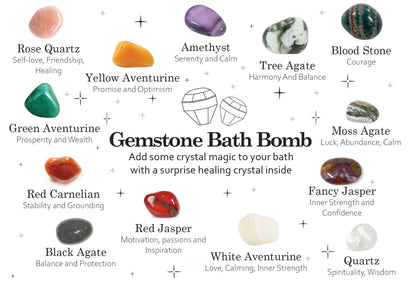 Gemstone Bath Bomb - Extreme Fragrance - Alchem Soul