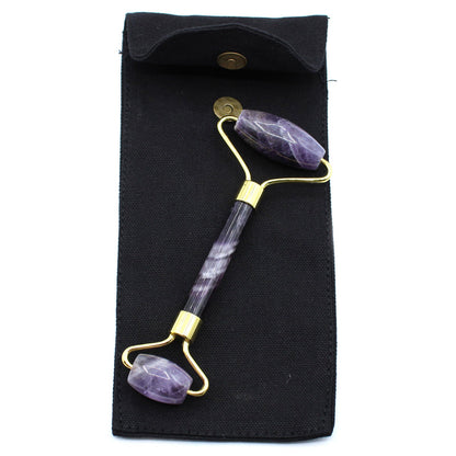 Gemstone Face Roller - Amethyst - Alchem Soul