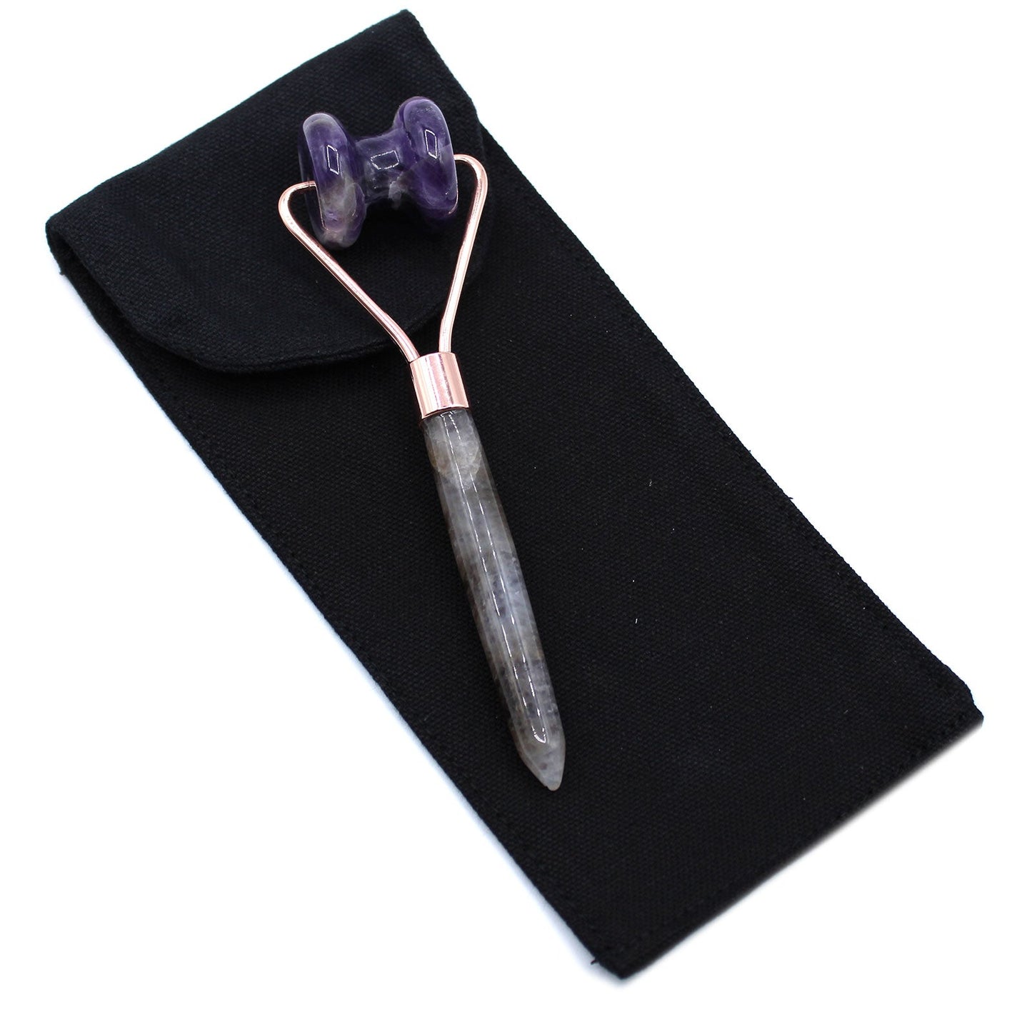 Gemstone Jawline Roller - Amethyst - Alchem Soul