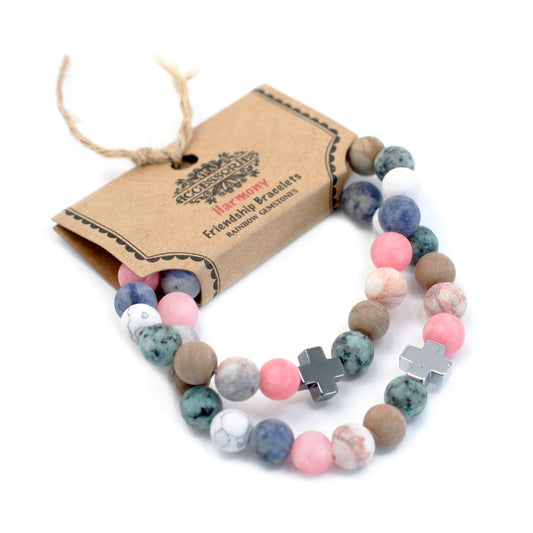 Gemstones Friendship Bracelets - Rainbow Gemstones - Alchem Soul