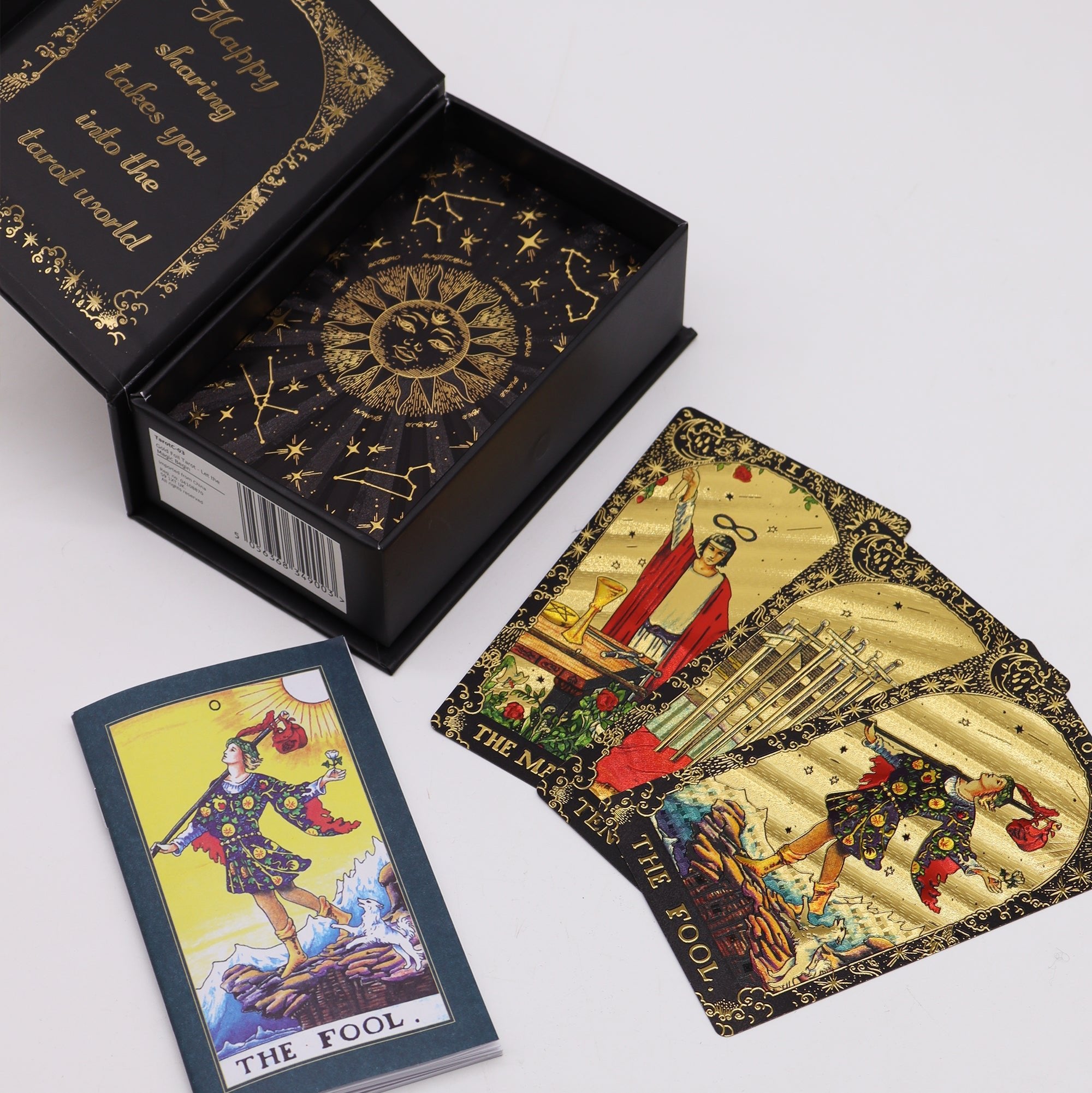 Gold Foil Tarot - Let the Magic Begin - Gift Box - Alchem Soul