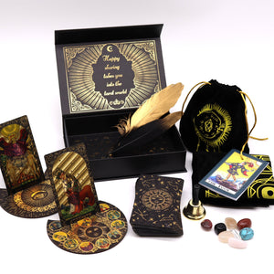 Gold Foil Tarot - Let the Magic Begin - Gift Set - Alchem Soul