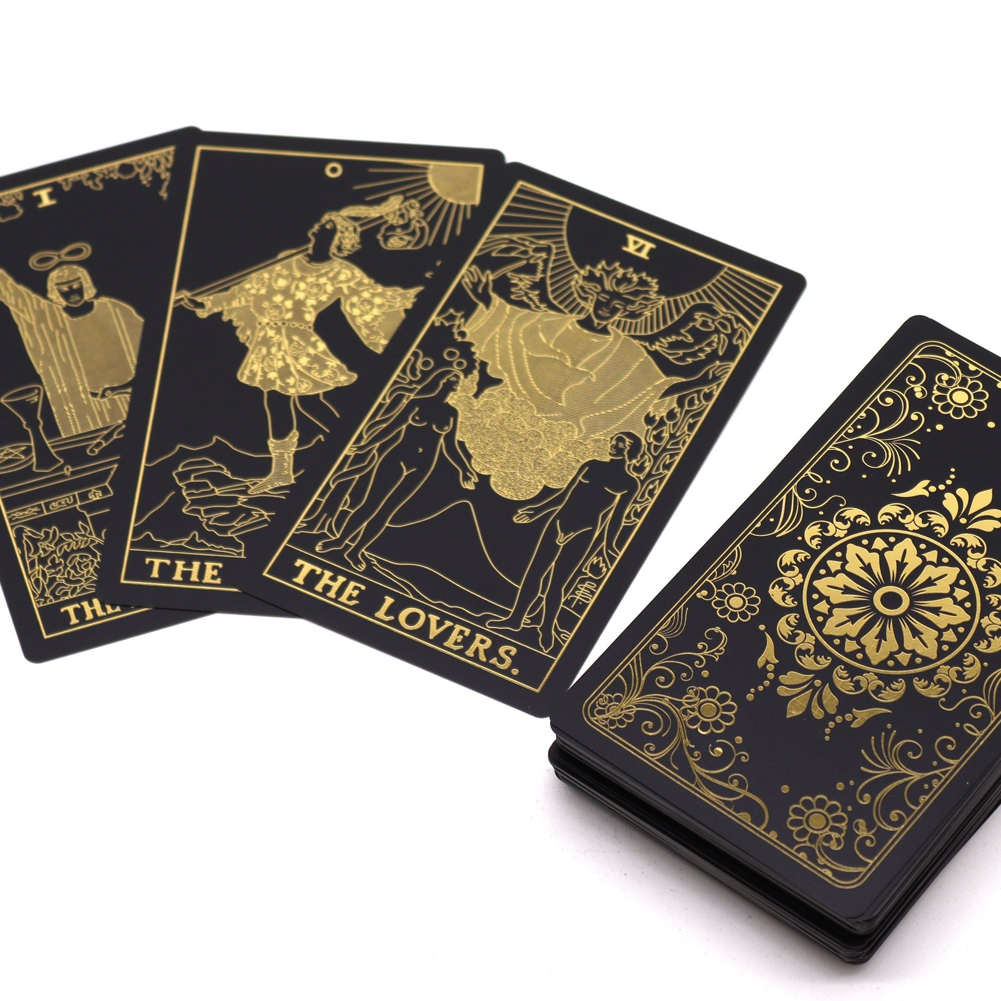 Gold Foil Tarot Set with Book - Gift Box - Alchem Soul