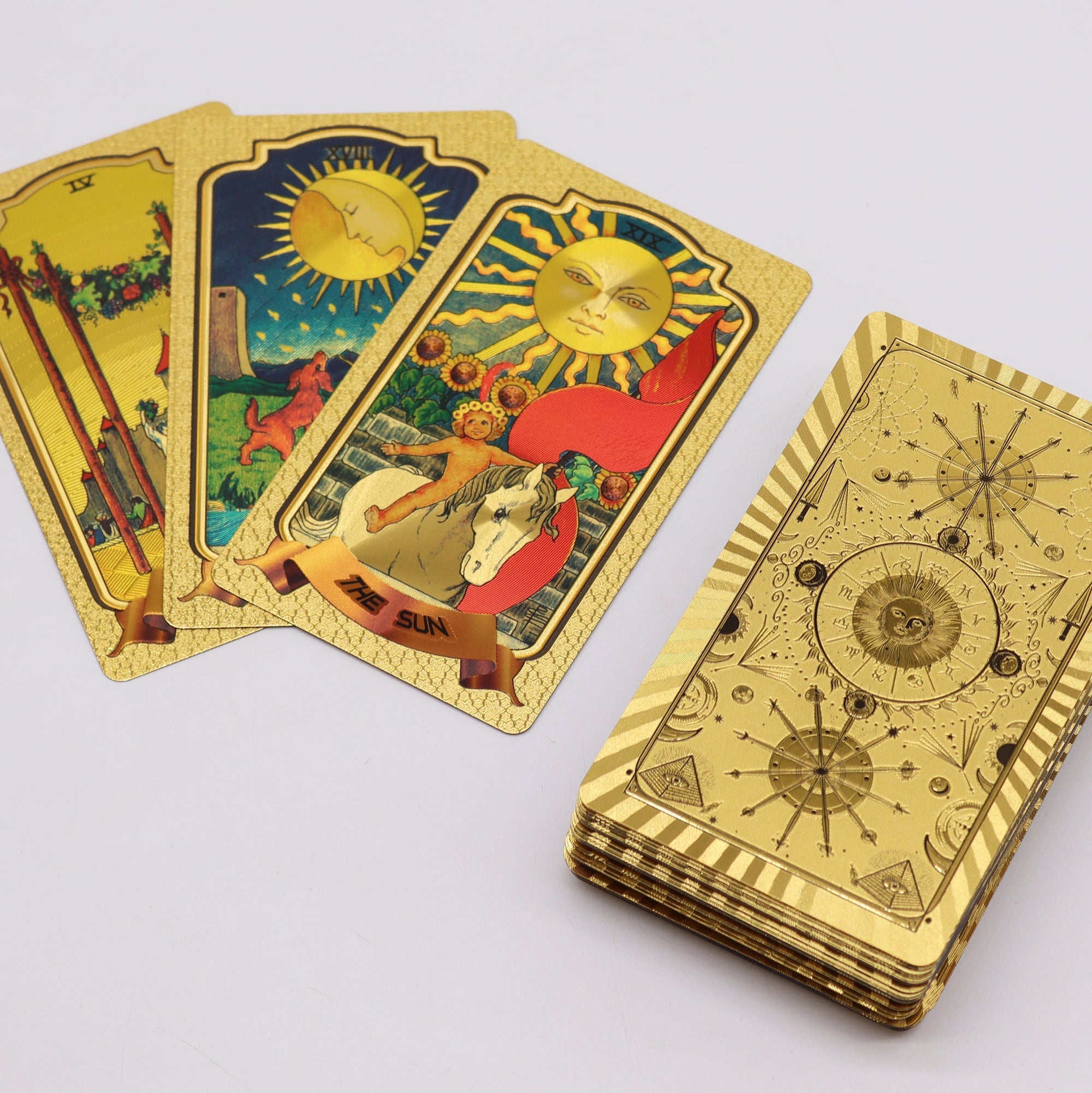 Golden Tarot Cards - Alchem Soul