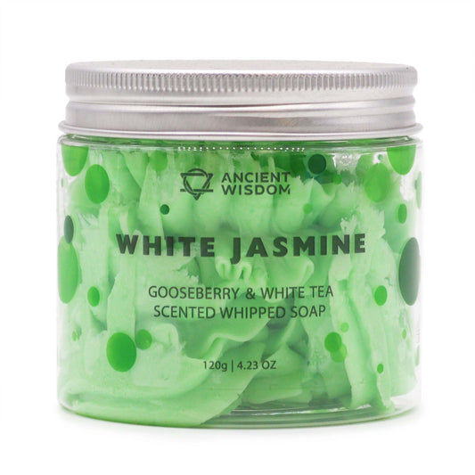 Gooseberry & White Tea Whipped Soap 120g - Alchem Soul