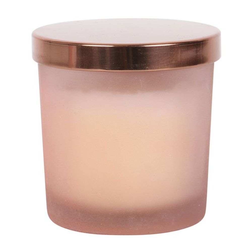 Gratitude Wild Rose Crystal Chip Candle - Alchem Soul