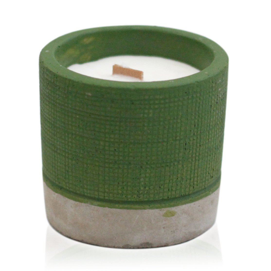 Green Sea Moss and Herbs Wooden Wick Candle - Alchem Soul