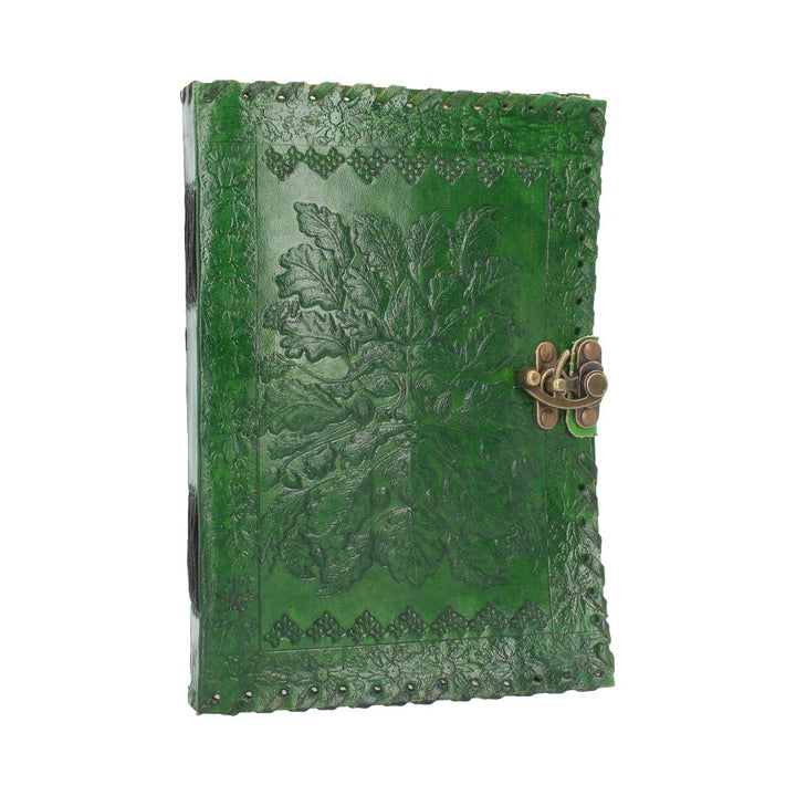 Greenman Leather Journal & Lock 25 x 18cm - Alchem Soul