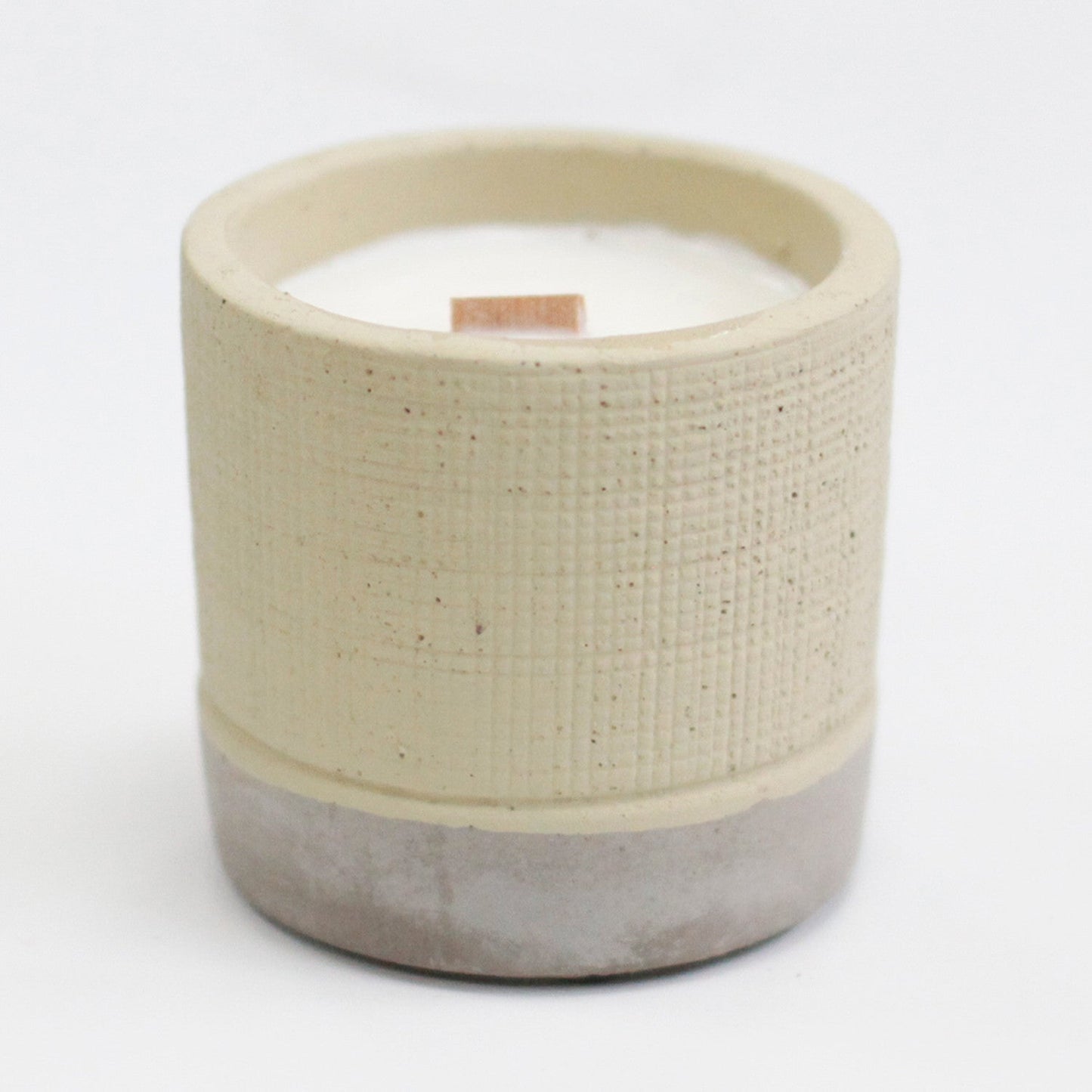 Grey Coffee Wooden Wick Candle - Alchem Soul