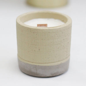 Grey Coffee Wooden Wick Candle - Alchem Soul