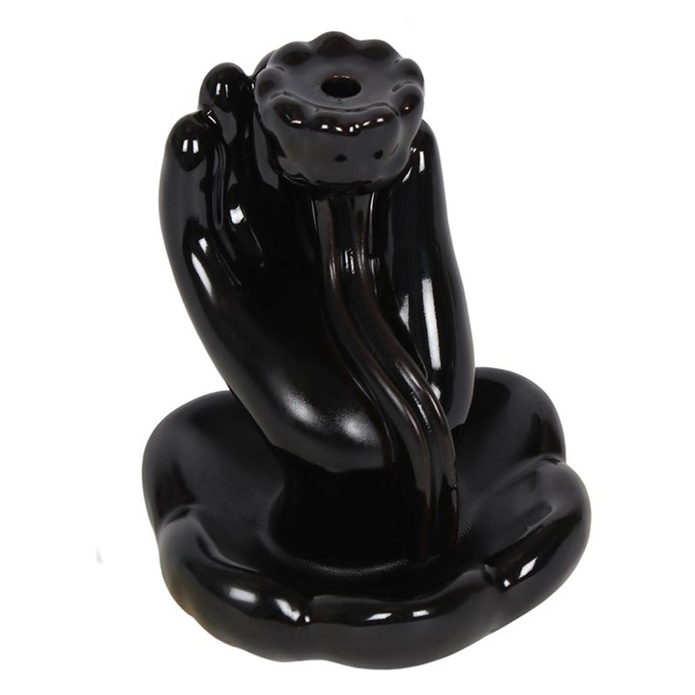 Hand & Lotus Flower Backflow Incense Burner - Alchem Soul