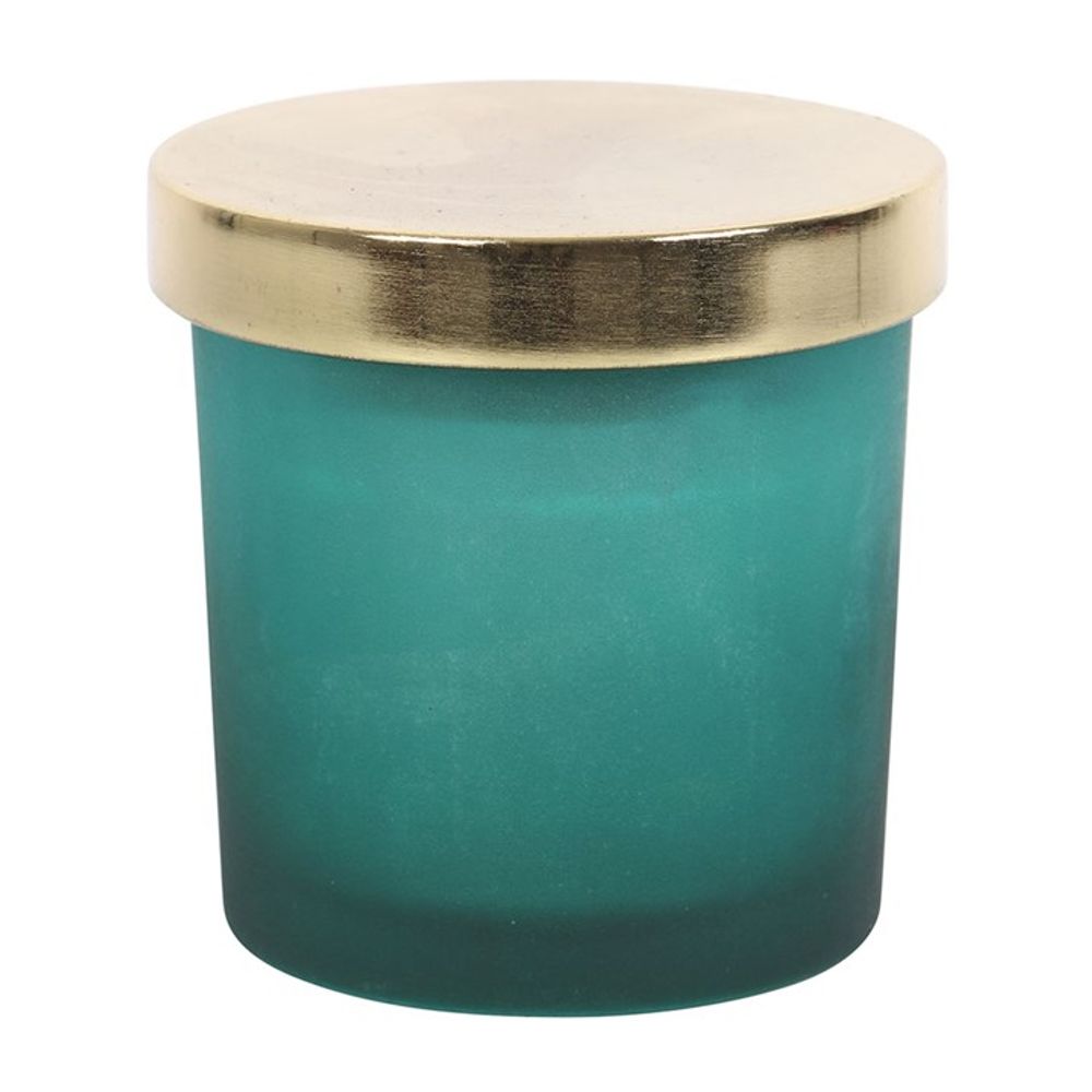 Heart Chakra Mint Crystal Chip Candle - Alchem Soul