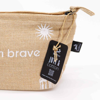 I am Brave Make - Up/Toiletry Bag - Alchem Soul