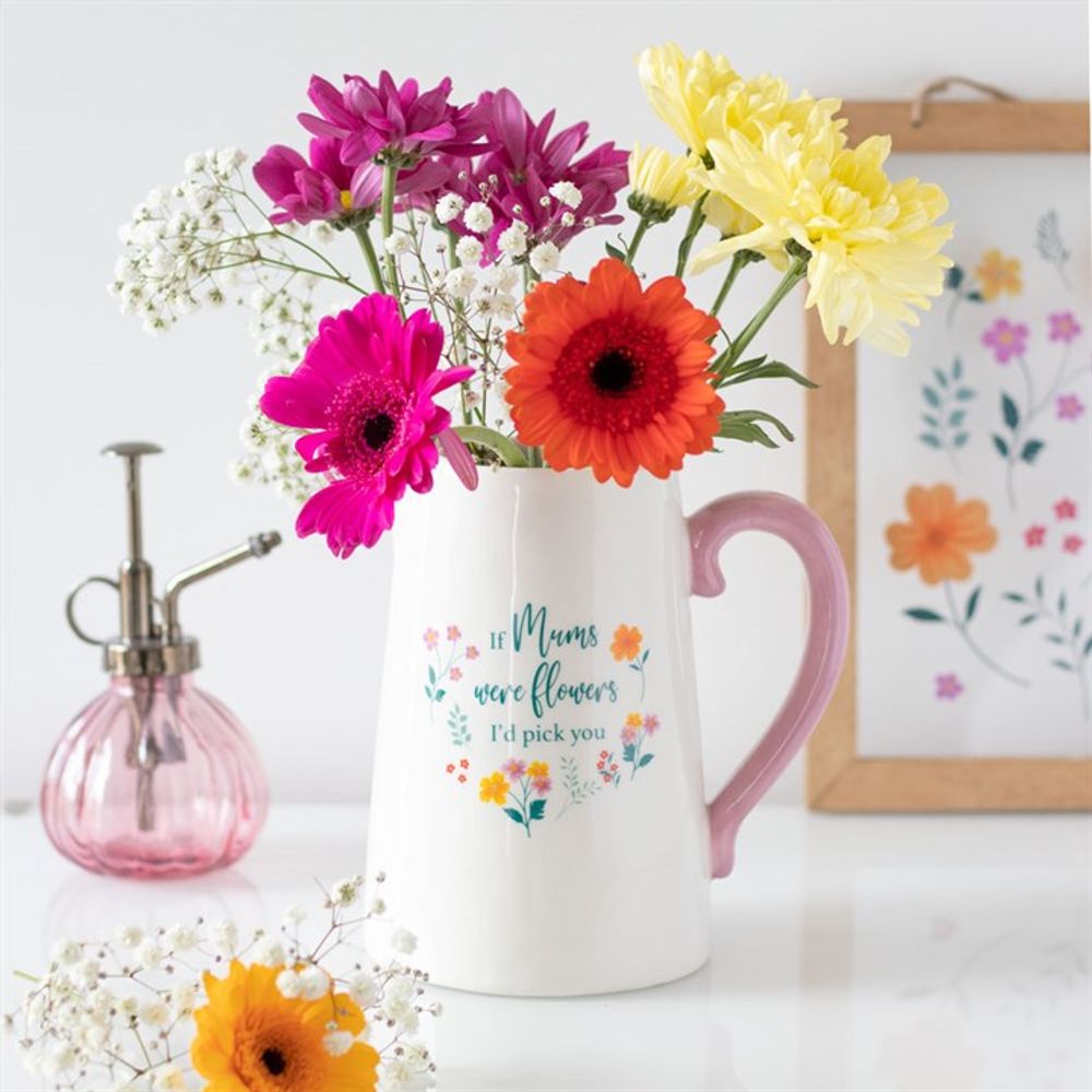 If Mums Were Flowers Ceramic Flower Jug - Alchem Soul