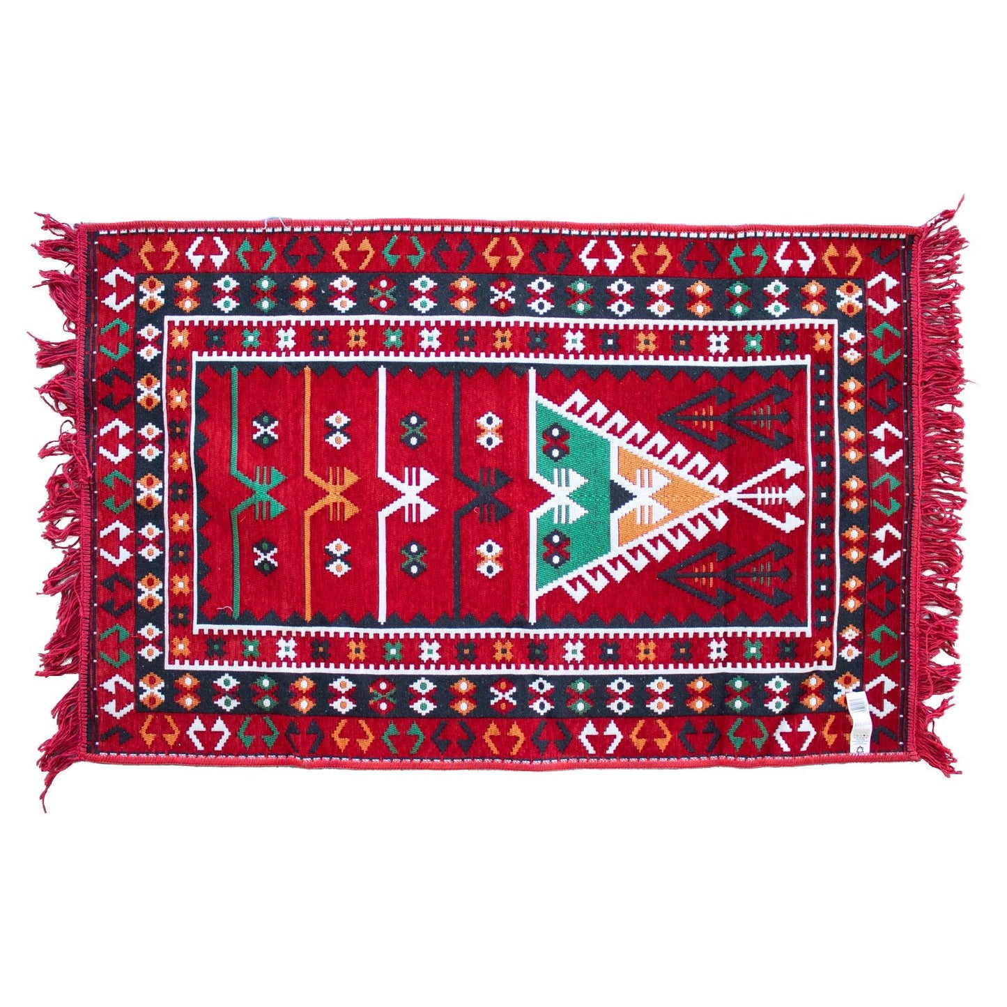 Kilim Rug 125x80 cm - Red - Alchem Soul