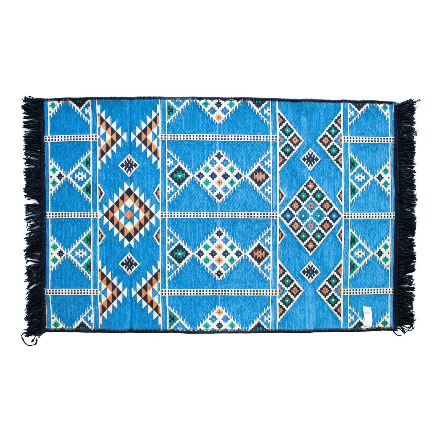 Kilim Rug 125x80 cm - Sky Blue - Alchem Soul