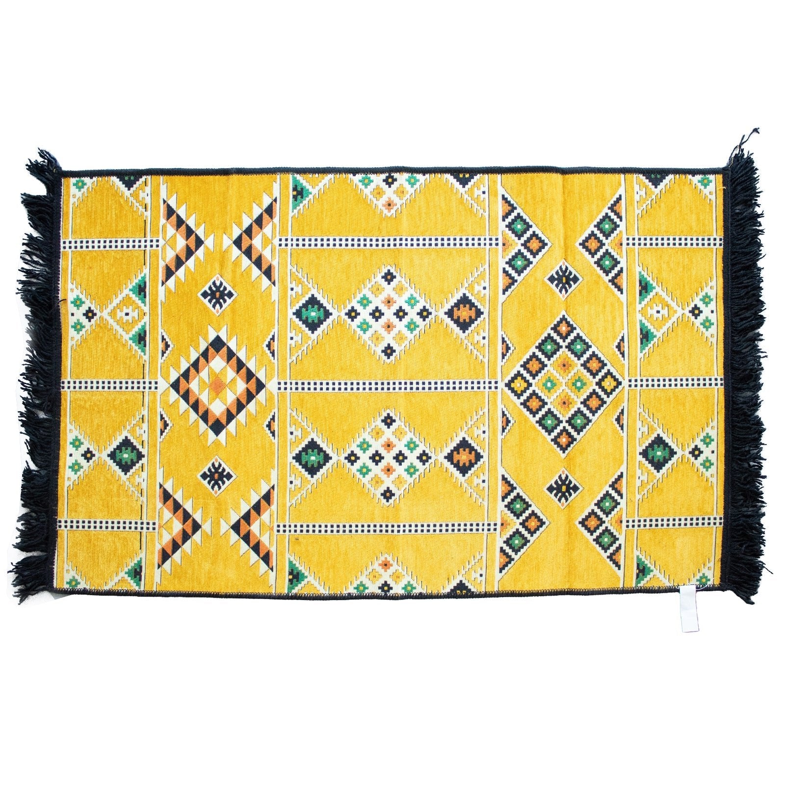 Kilim Rug 125x80 cm - Yellow - Alchem Soul