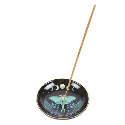 Luna Moth Ceramic Incense Plate - Alchem Soul