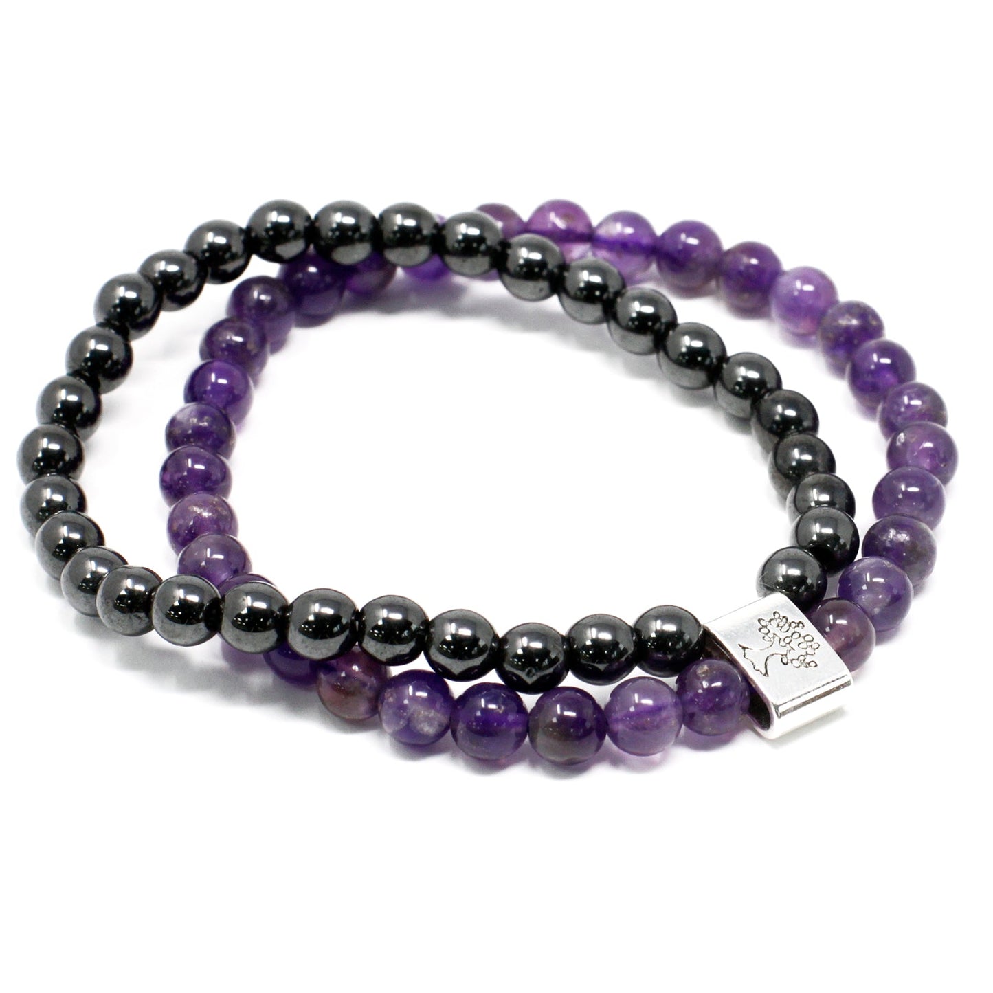 Magnetic Gemstone Bracelet - Amethyst - Alchem Soul