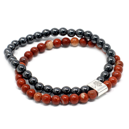 Magnetic Gemstone Bracelet - Redstone - Alchem Soul