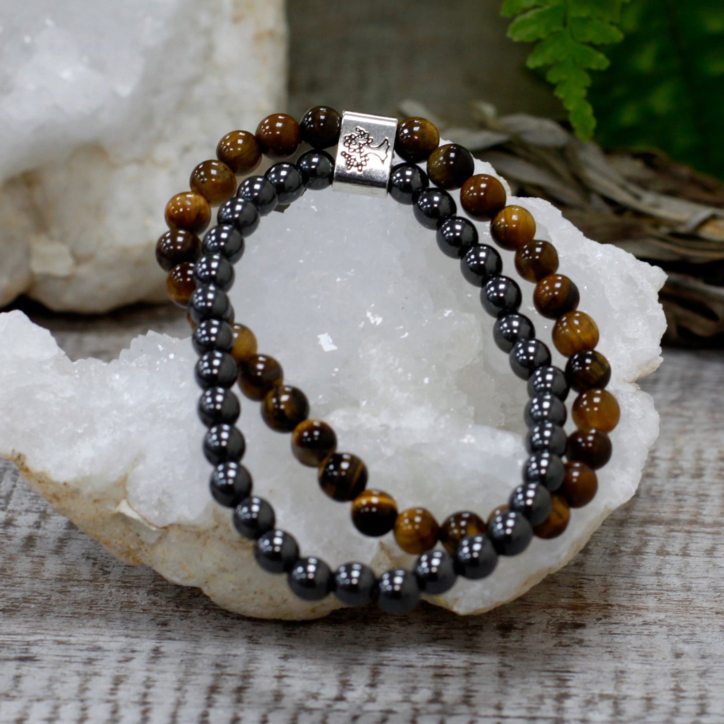 Magnetic Gemstone Bracelet - Tiger Eye - Alchem Soul