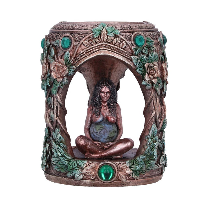 Mother Earth Tea Light 7cm - Alchem Soul