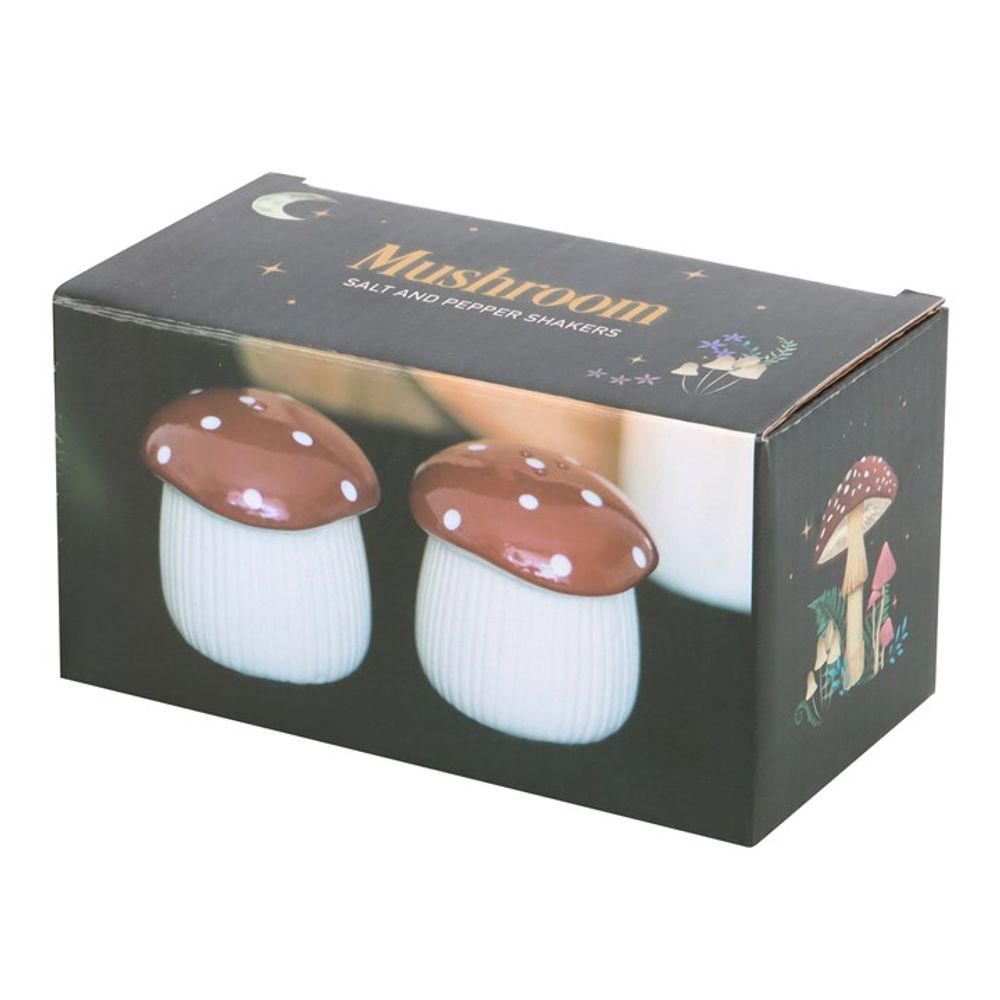 Mushroom Salt and Pepper Shakers - Alchem Soul