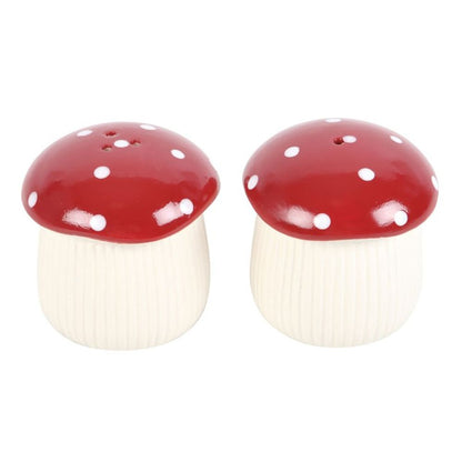 Mushroom Salt and Pepper Shakers - Alchem Soul