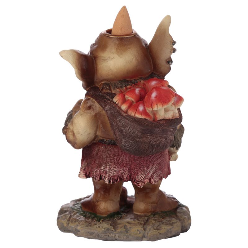 Mushroom Troll Backflow Incense Burner - Alchem Soul