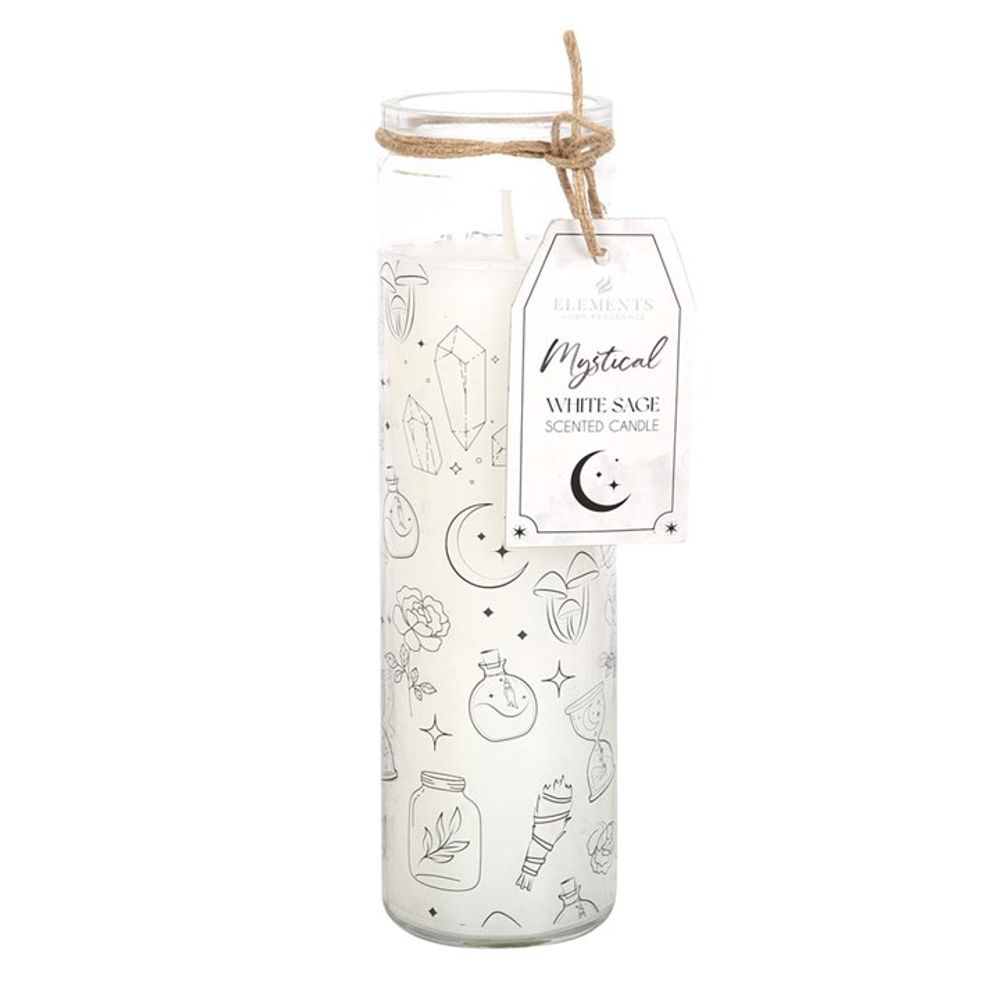 Mystical White Sage Tube Candle - Alchem Soul