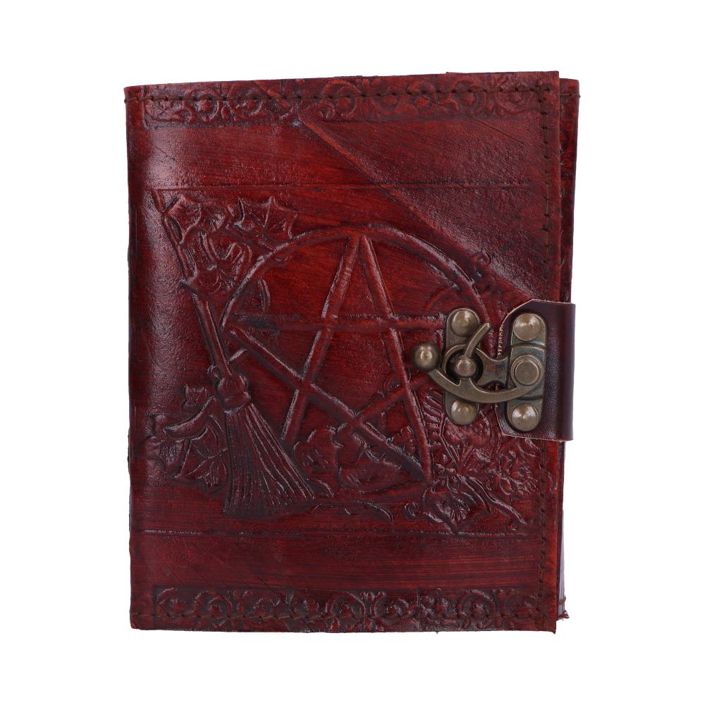 Pentagram Leather Emboss Journal+Lock(SIW) - Alchem Soul