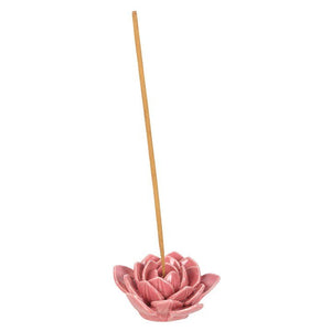 Pink Water Lily Incense Stick Holder - Alchem Soul
