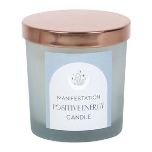 Positive Energy White Sage Crystal Chip Candle - Alchem Soul