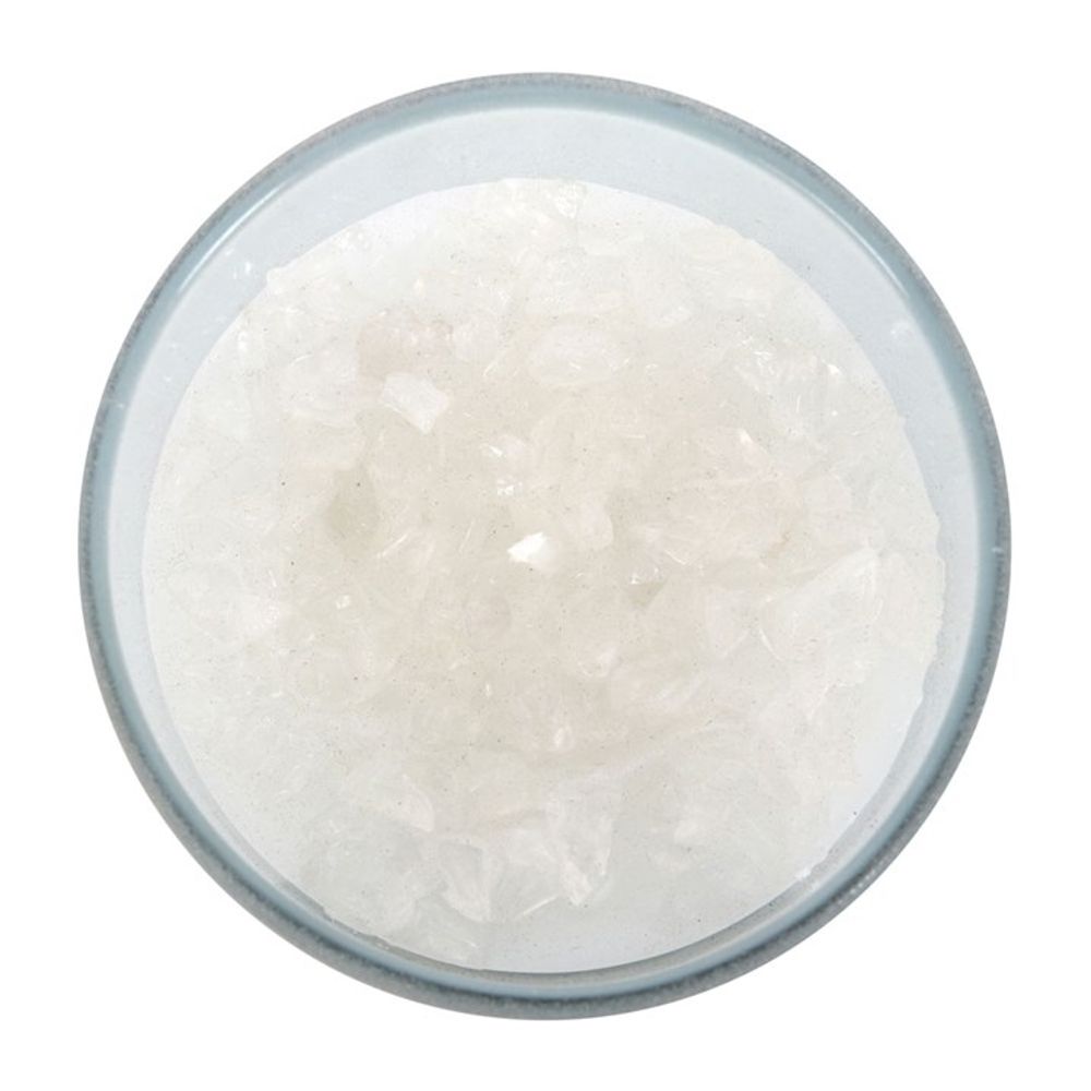 Positive Energy White Sage Crystal Chip Candle - Alchem Soul