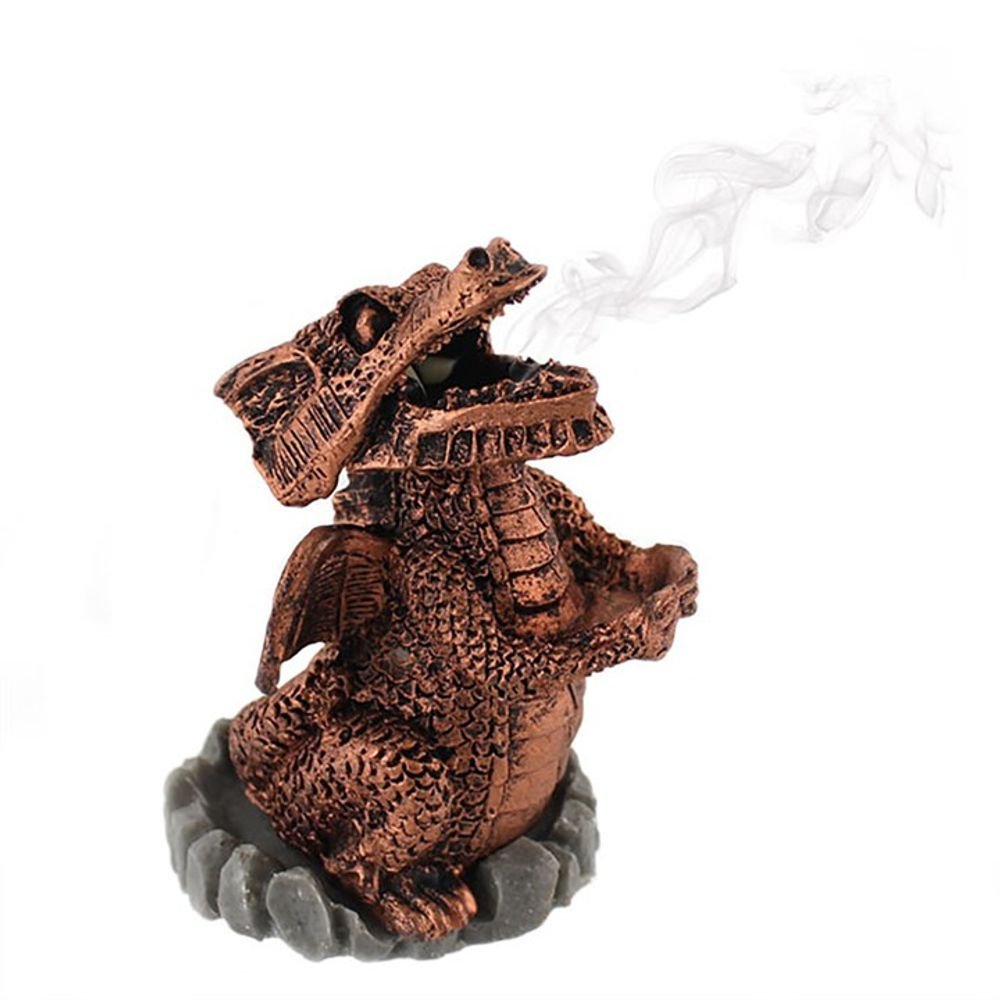 Red Dragon Incense Cone Holder - Alchem Soul