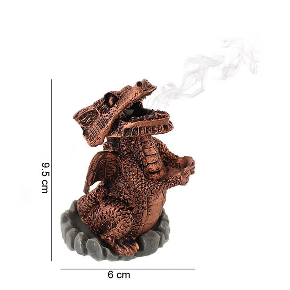 Red Dragon Incense Cone Holder - Alchem Soul