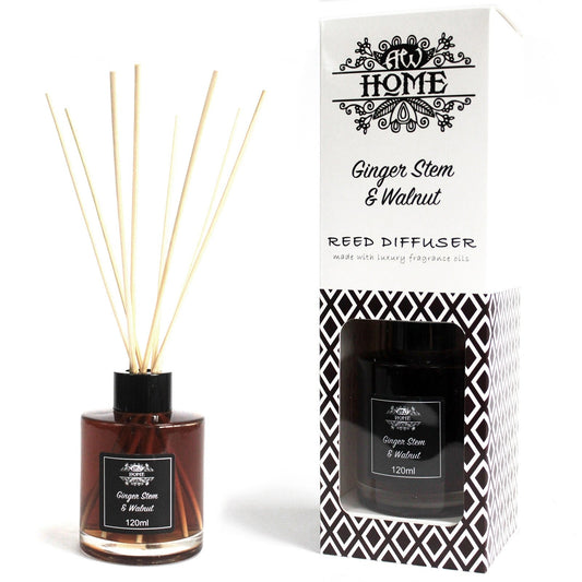 Reed Diffuser - Ginger Stem & Walnut - Alchem Soul