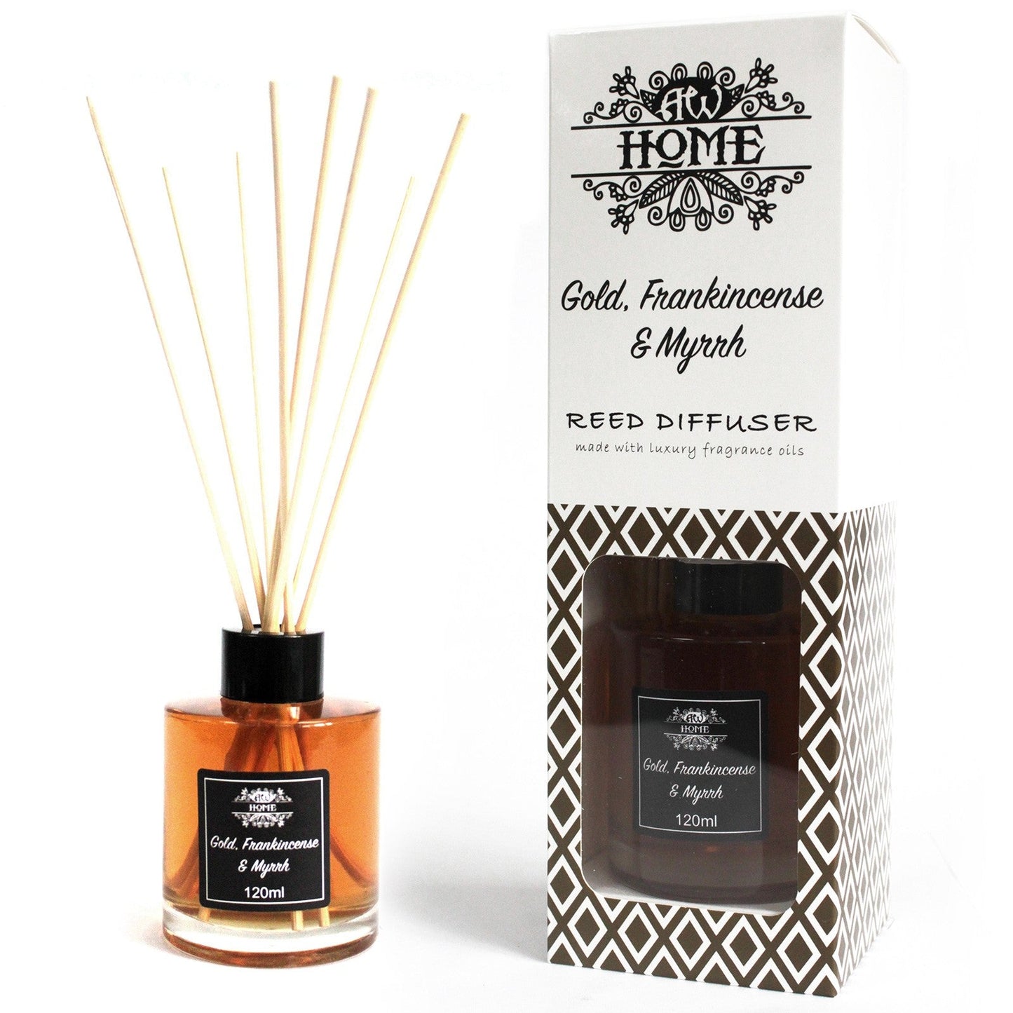 Reed Diffuser - Gold, Frankincense & Myrrh - Alchem Soul