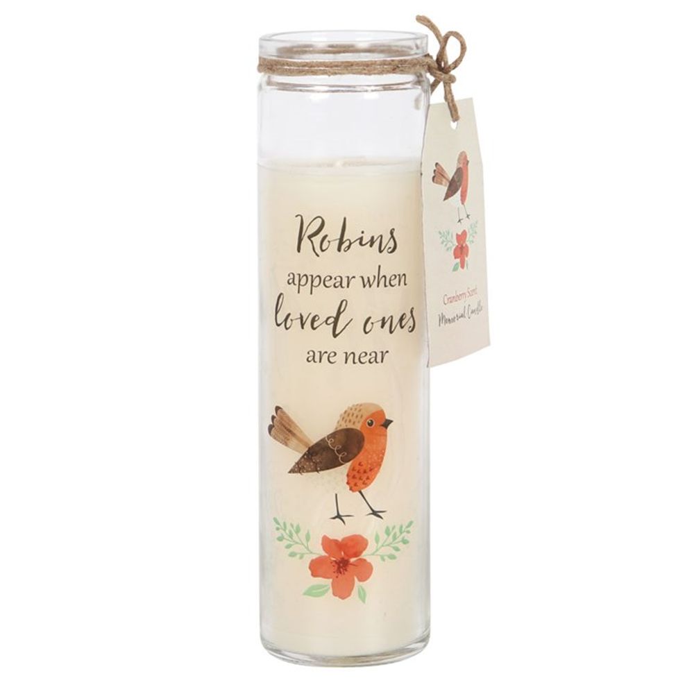 Robins Appear Cranberry Tube Candle - Alchem Soul