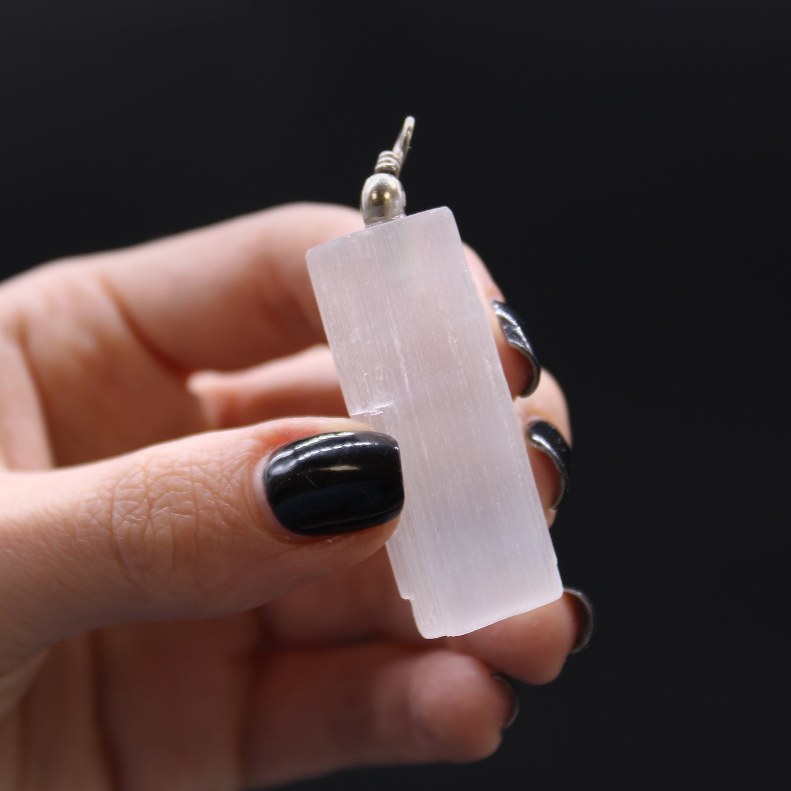 Selenite Natural Pendant - Alchem Soul