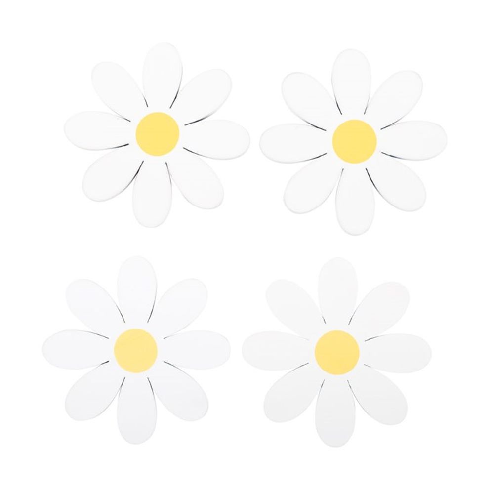 Set of 4 Daisy Shaped Coasters - Alchem Soul