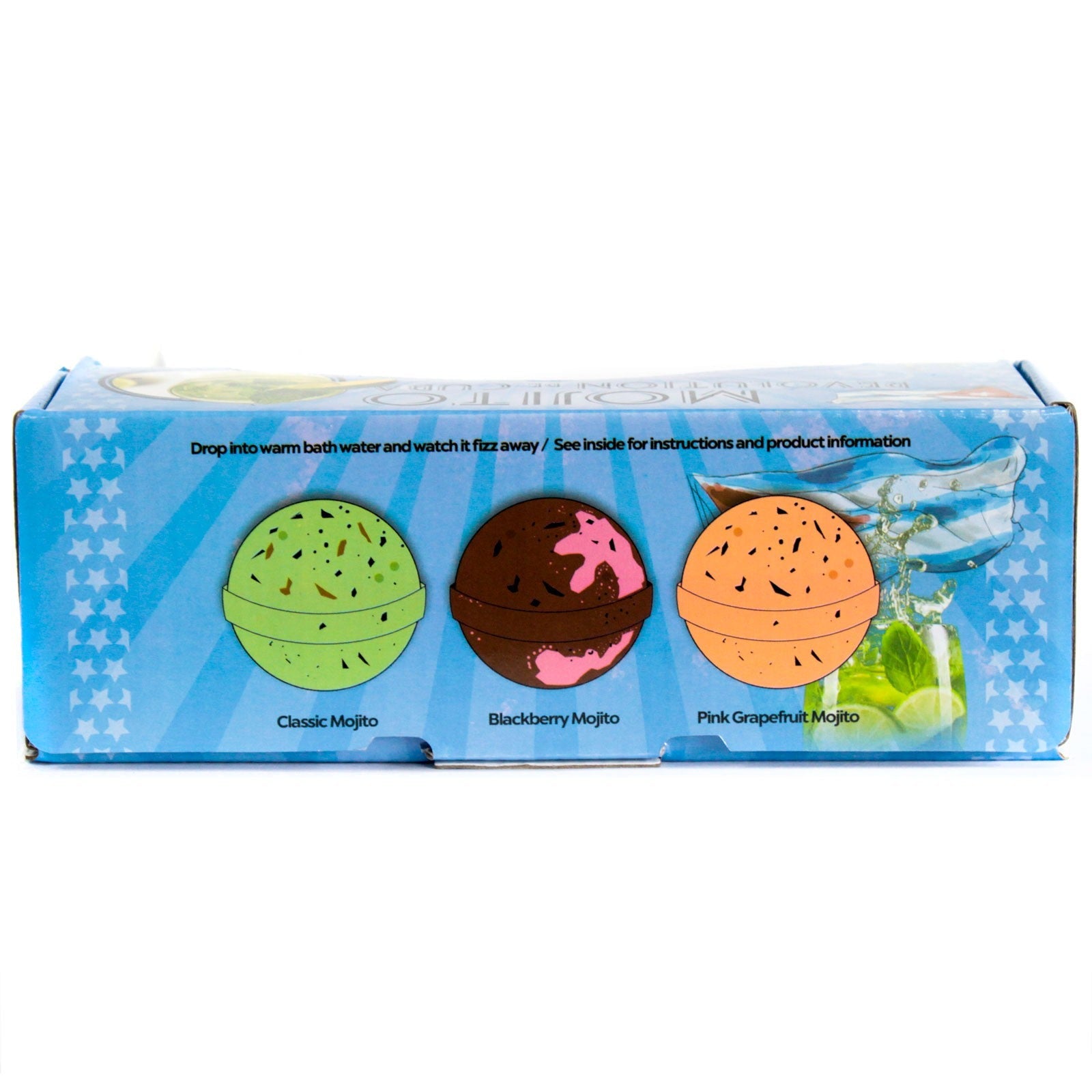 Set of Three Mojito Bath Bombs - Alchem Soul