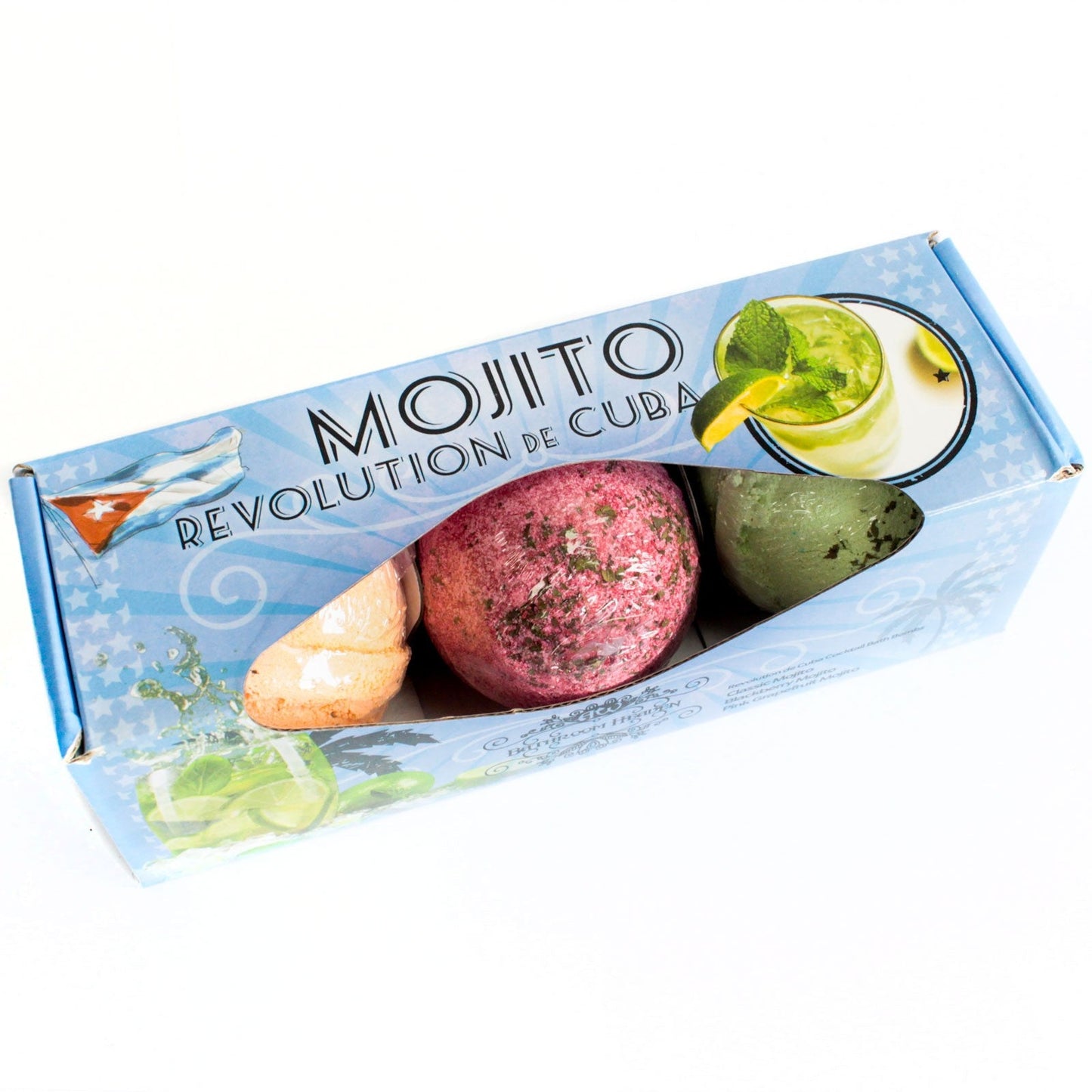 Set of Three Mojito Bath Bombs - Alchem Soul