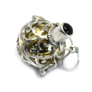 Silver Angel Bell - Night - time - 18mm - Alchem Soul